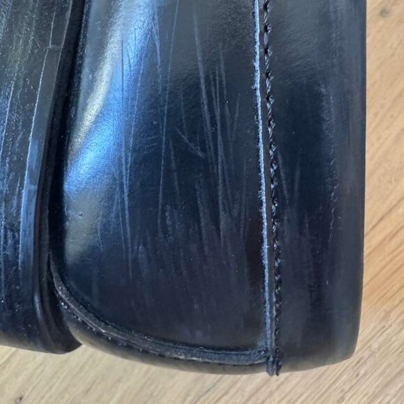 GH Bass Weejuns – Black Leather Penny Loafers (Size 6) - Picture 3 of 5